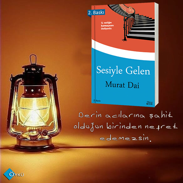 Yazar Murat Dai Sesiyle Gelen itap alıntıları. "Derin acılarına şahit olduğun birinden nefret edemezsin."